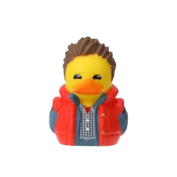 Marty McFly - Back to the Future - Michael J Fox Mini TUBBZ rubber duck NEW! - Picture 1 of 4